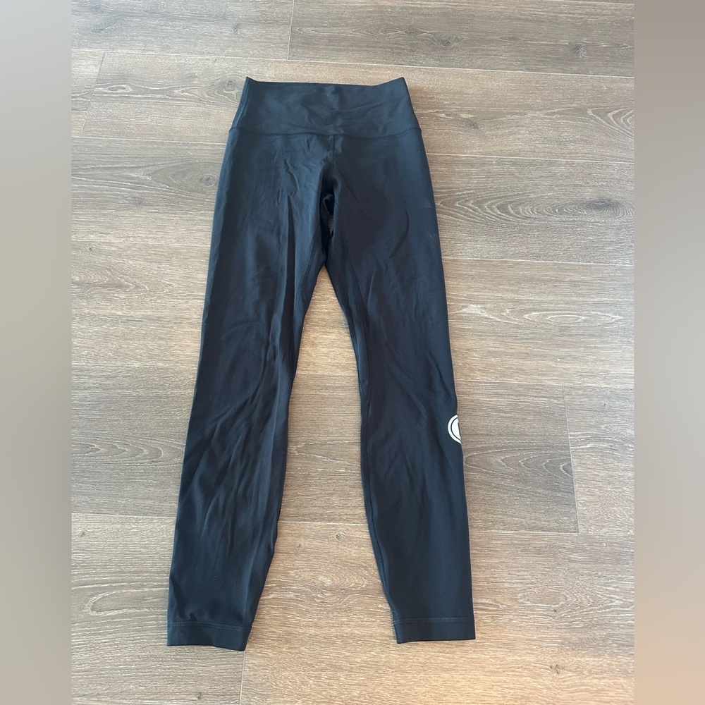 lululemon athletica Pure Barre branded Black align leggings 28 length